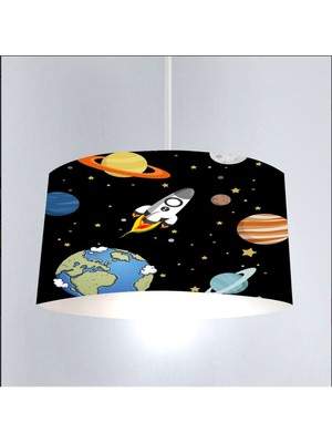 Allians Farklı Tasarımlı Dijital Baskı Avize, Modern ve Şık Aydınlatma