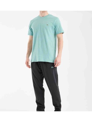 Lacoste Bisiklet Yaka Regular Fit Su Yeşili