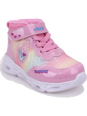 Vicco Poni 946B25K430 Pembe Ortopedik Günlük Kız Çocuk Spor Bot