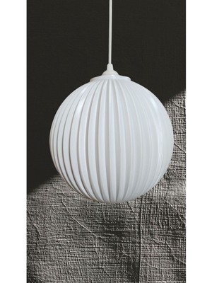 Allians Modern Beyaz Sarkıt Avize, Yatak Odası, Mutfak ve Oturma Odası Için