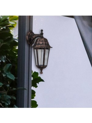 Allians Şık Bakır Optik Altıgen Ters Aplik, Modern ve Zarif Tasarım