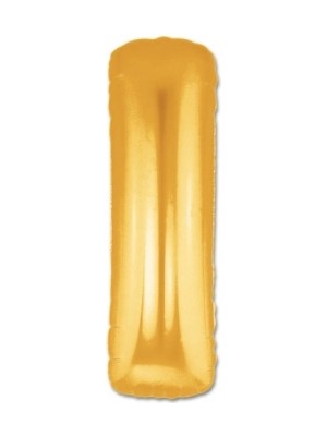 İlk El Grup I Harf Folyo Balon Altın Renk  40 Inç