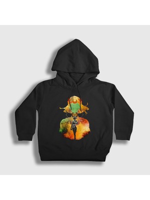 Presmono Unisex Çocuk Siyah Melinoe Oyun Hades Iı Hades 2 Kapüşonlu Sweatshirt