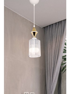 Allians Modern Şeffaf Üçgen Sarkıt Aydınlatma, Evinize Şıklık Katacak