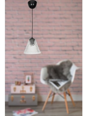 Allians Modern Tasarım Petek Plastik Promosyon Tekli Sarkıt Avize