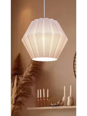 Allians Mesh Dokulu Şık Sarkıt Avize, Pinterest Tarzı Özel Tasarım E27