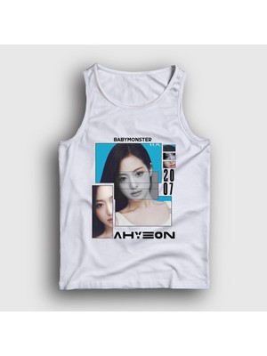 Presmono Unisex Beyaz Poster Ahyeon Babymonster Baby Monster Atlet