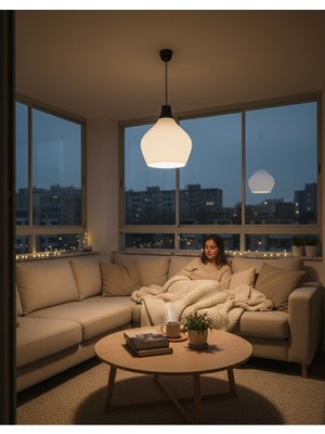 Allians Modern Siyah Eclıpse Avize ile Şık ve Fonksiyonel Aydınlatma