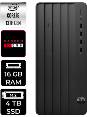 HP Pro Tower 290 G9 i5 13500 16GB RAM 4TB SSD Win11 Home B70VKATPN368 Masaüstü Bilgisayar + Per4 USB