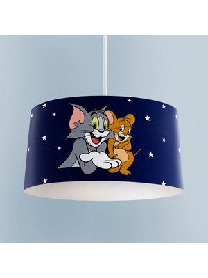 Allians Sevimli Tom ve Jerry Desenli Bebek ve Çocuk Odası Avizesi
