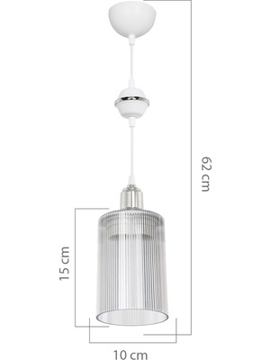 Allians Krom Şeffaf Akses Küre, Modern ve Şık Dekorasyon Unsuru