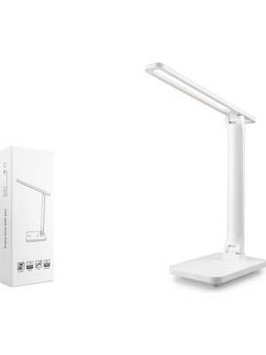 Nemere USB Şarjlı Masa Lambası - Beyaz Q11