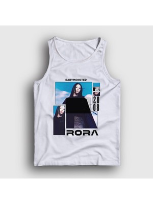 Presmono Unisex Beyaz Poster Rora Babymonster Baby Monster Atlet