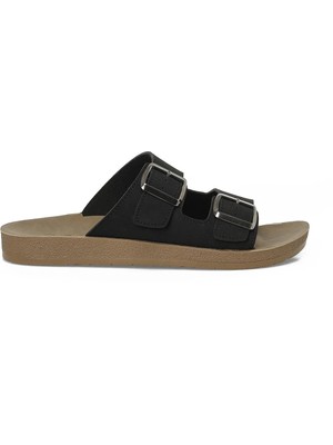 Polaris 408058.M6FX Siyah Erkek Terlik