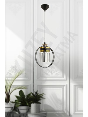 Allians Ilkgüz Kristal Taşlı Modern Şık Aydınlatma, Zarif ve Parlak Tasarım