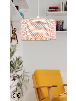 Allians Doğal Hazeran Rattan Sarkıt Avize, Çocuk, Yatak Odası, Salon, Mutfak, Hol Için