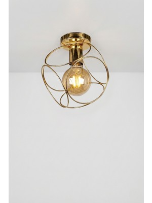 Allians Şık ve Modern Tekli Plafonyer Avize, Parlak Aydınlatma Için Ideal