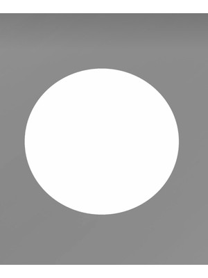 Allians 15 cm Beyaz Glop Cam Avize Camı, Şık ve Dayanıklı Aydınlatma Parçası