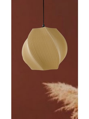 Allians Mesh Dokulu Modern Sarkıt Avize, Şık ve Özgün Tasarım, E27 Adaptörlü