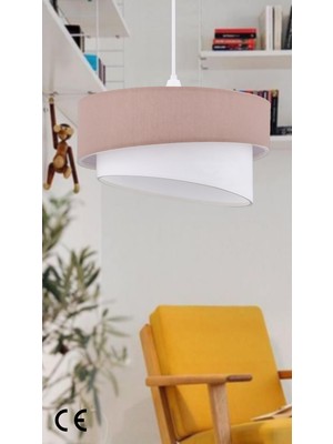 Allians Modern Galaksi Temalı Kumaş Avize, Yatak Odası, Çocuk Odası ve Salon Için