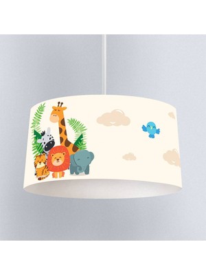 Allians Renkli Çocuk Odası Sarkıt Avize, Şık ve Modern Tasarım