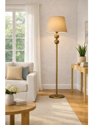 Venüs Nova Venüs Eskitme İki Küre Lambader Hasır Bej Başlık