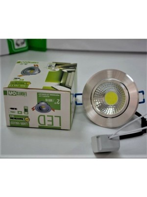 Allians 2'' 5W LED Spot Beyaz, Enerji Tasarruflu ve Parlak Aydınlatma