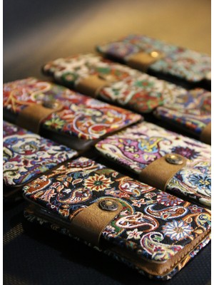 Pujiva 8 Mart Dünya Kadınlar Günü Hediyesi Kilim Desenli Terme, Etnik Desenli, Şeffaf, Zarif ve Dayanıklı, Cüzdan, Kartlık