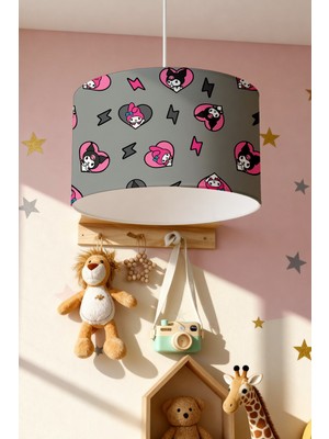 Allians Şimşek Desenli Çocuk Odası Avizesi, Sevimli ve Renkli Tasarım