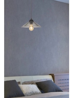 Allians Füme Mercan Tekli Sarkıt Avize ile Şıklığı Tamamlayın