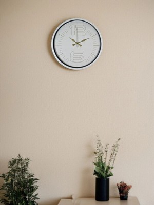 Epilons Mey Ithalat® 36 cm Zarif ve Duvar Saati