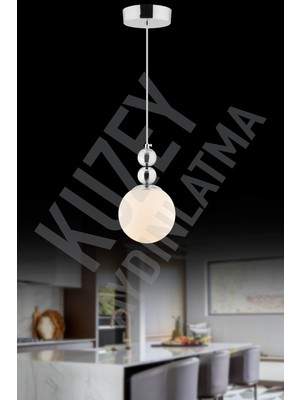 Allians Modern Şimal Tekli Glope Avize, Şık ve Zarif Aydınlatma Tasarımı