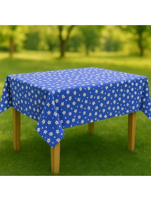 Beta Moda Hub Masa Örtüsü &amp; Piknik Örtsü -Raşel Kumaş 120 cm x 160 cm -Papatya Desenli