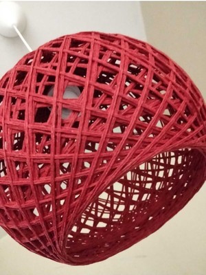 Allians Şık ve Doğal Top Sarkıt Avize 25X25 Cm, Modern ve Zarif Aydınlatma Seçeneği