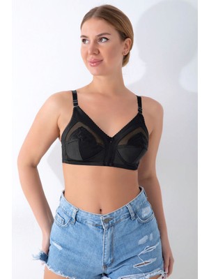 Sistina Hnrlishp Siyah  Toparlayıcı Sütyen - 502 - Beden 90