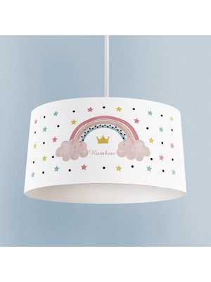 Allians Yıldızlı ve Seksek Desenli Bebek ve Çocuk Odası Avizesi