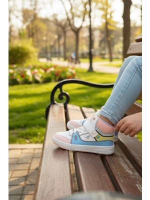 Enoch Boğazlı Bilek Destekli ve Cırt Bantlı Modern Çocuk Sneaker