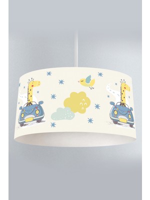 Allians Sevimli Hayvanlar Serisi Çocuk Odası Sarkıt Avize, Renkli ve Eğlenceli Aydınlatma