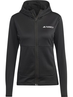 Adidas Xpr Lt Fl H Kadın Siyah Polar Ceket