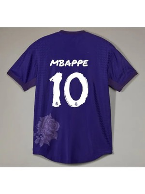 Legent Lady R.madridd 2023/24 Yeni Sezon Y-3 Kylian Mbappe Özel Dördüncü Forması (Thırd Shırt)