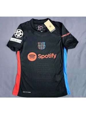 Legent Lady F.c B.a.r.c.e.l.o.n.a 2024/25 Yeni Sezon Isimsiz Siyah Deplasman Forması