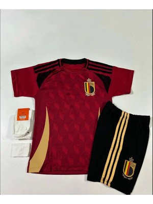 Legent Lady Belçika 2024/25 Yeni Sezon Isimsiz Çocuk Forması 4'lü Set