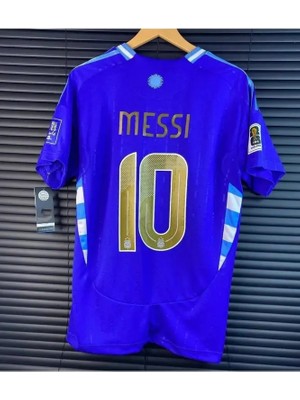 Legent Lady Arjantin 2024 Yeni Sezon Lionel Messi Deplasman Forması (Blue)