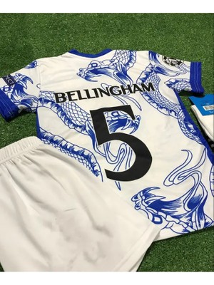 Legent Lady 2024/25 Sezonu Jude Bellingham Yılan Desenli Konsept Çocuk Forması 4'lü Set