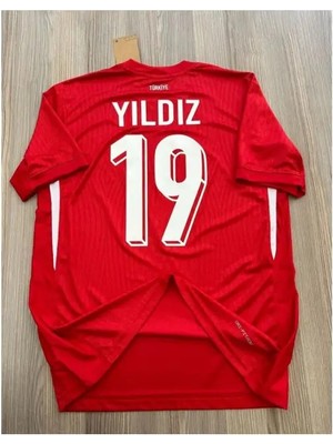 Legent Lady Türkiye Euro 2024 Futbol Şampiyonası Kenan Yıldız Deplasman Forması (Red)