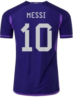 Legent Lady Arjantin 2022 Dünya Kupası Lionel Messi Deplasman Forması