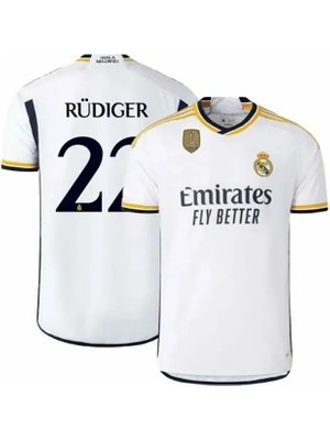 Legent Lady R.madridd 2023-24 Sezon Antonio Rudiger Iç Saha Forması