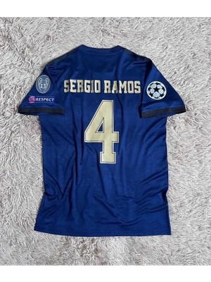 Legent Lady R.e.a.l M.a.d.r.i.d 2019/20 Sezonu Sergio Ramos Nostalji Forması (Lacivert)
