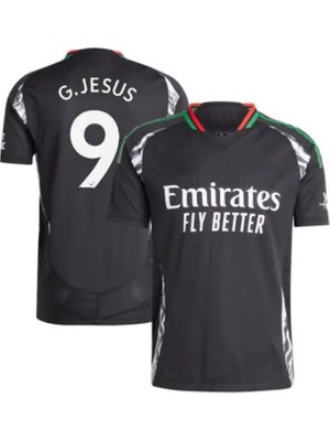 Legent Lady Gabriel Jesus 2024/25 Yeni Sezon Deplasman Forması (Black)