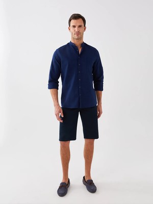 Lc Waikiki Yeni Sezon Standart Kalıp Gabardin Erkek Bermuda Şort